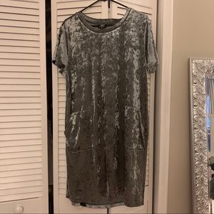 Bobeau Velvet Dress